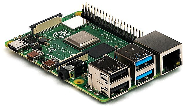 Raspberry Pi, the first small single-board computer