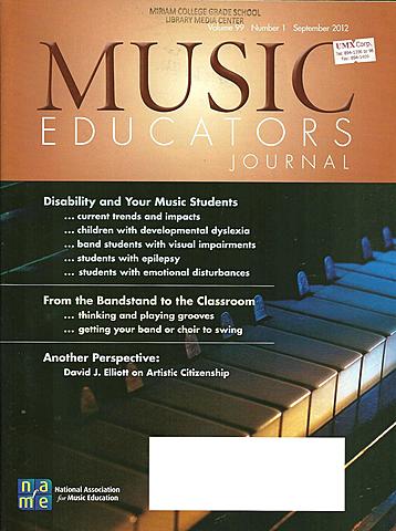 Music Educators Journal Starts