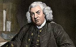 Samuel Johnson publishes his English dictionary