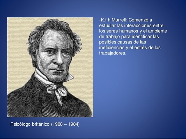 SPICOLOGO BRITANICO MURREL PSICOLOGO   KFH  MURREL   22 AGOSTO 1949
