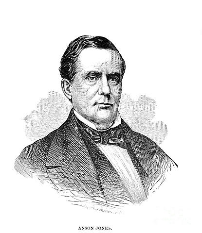 Jones was elected president of Texas in September 1844