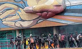 Vanalismo en la UNAM