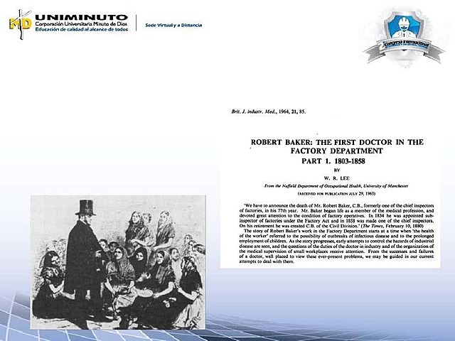 Médico visita fabricas