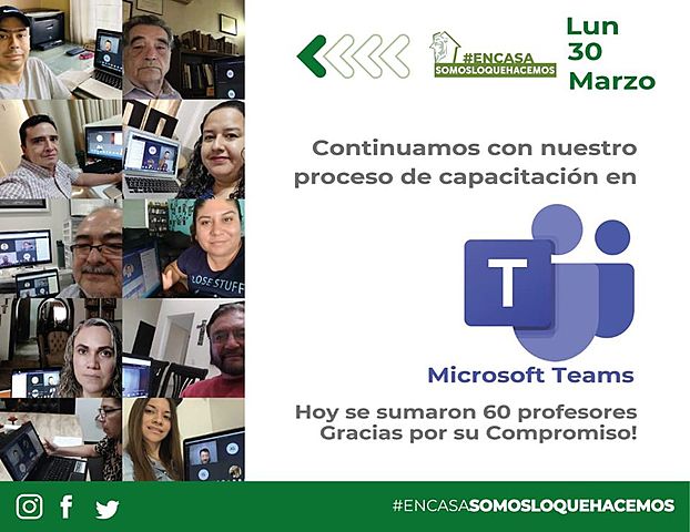 Segunda semana de capacitaciones a maestros y alumnos