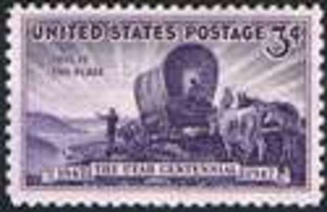 Brigham Young Arives at SLC valley