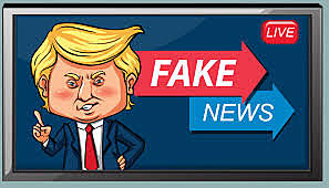 President Trump Pointing Out Fake News Media - Twitter & Facebook