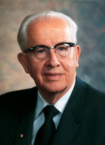(mormon) president Ezra Taft Benson died