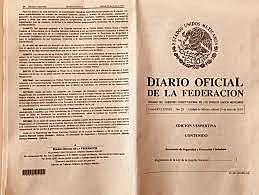 Publicación en DOF del derecho del voto de la mujer