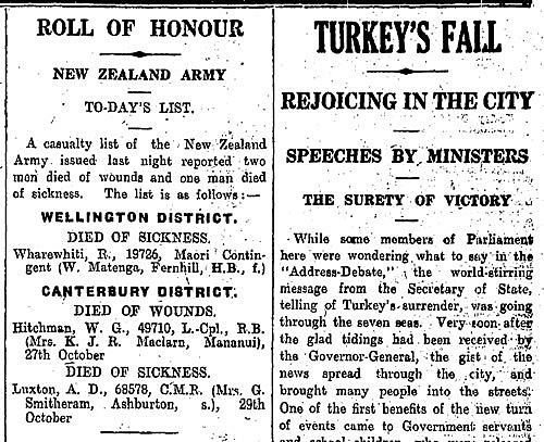 Armistice with Turkey