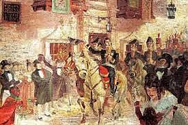 Ingreso de San Martin a Lima