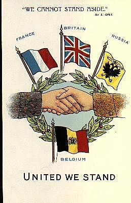 Formación de la Triple Entente