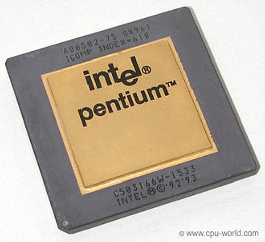 Mar 22, 1993 Nacimiento del Procesador "PENTIUM" (P54C)