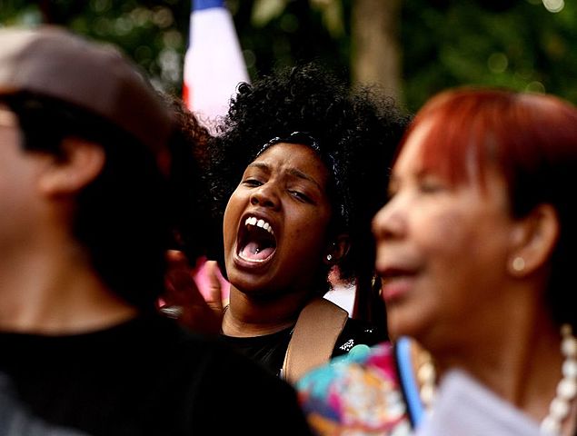 Marcha en migrante Tarapaca (IQUIQUE)