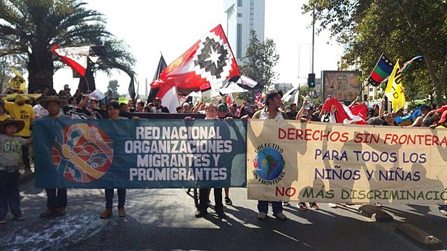 Migrantes marchan “Por una regularización sin exclusión”