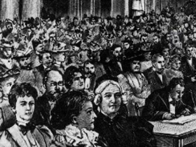 Address on women's rights, Berlin