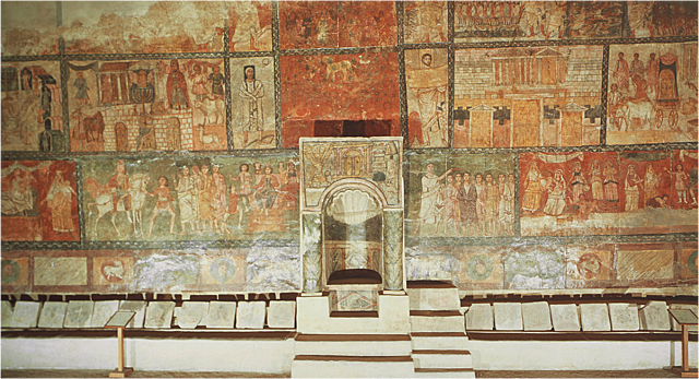 Portrait Of Synagogue Is Made