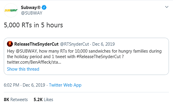 Subway Sandwich Challenge