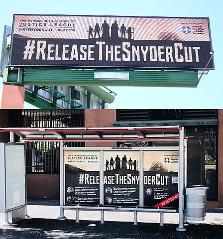 SDCC Bus Stop and Billboard