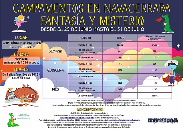 Campamentos en Navacerrada