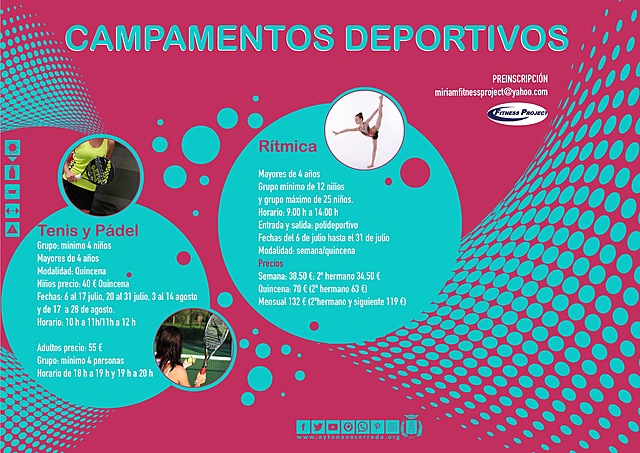 Campamentos de verano > deportivos