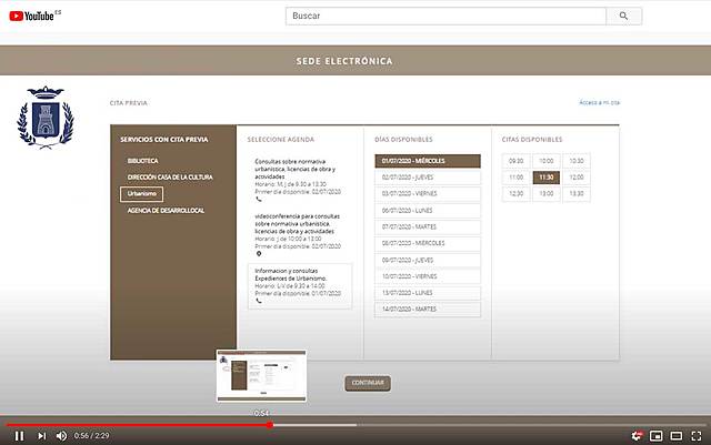 GESTIONAR CITA PREVIA