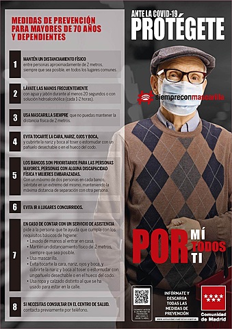 Medidas para personas mayores