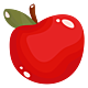 2f8c7e9f42c7781c3846b435475f92af fruta de manzana plana by vexels