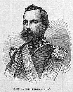 Mariano Ignacio Prado Ochoa - Jefe Supremo