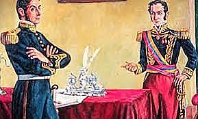 BOLIVAR SE VA DEL PERÚ