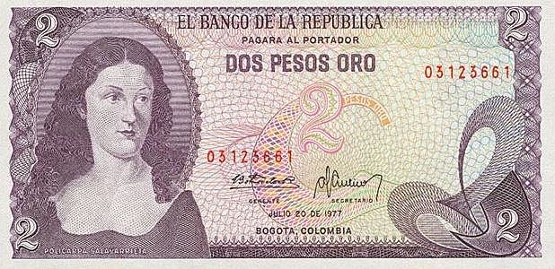 2 Pesos Oro