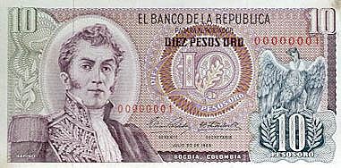 10 Peso Oro