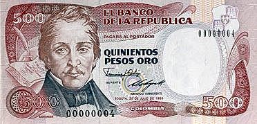 500 Pesos Oro