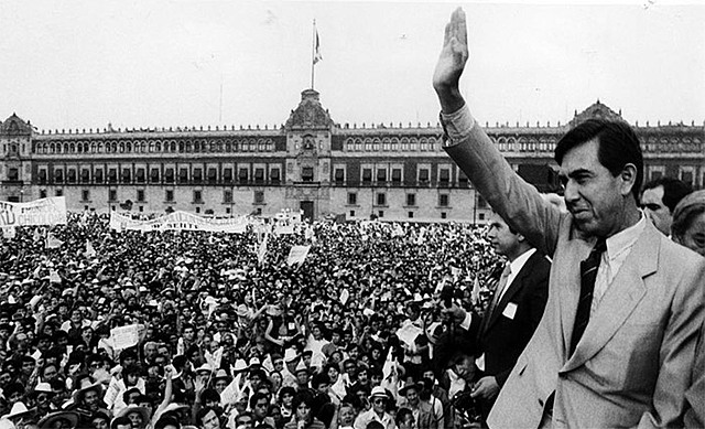 La izquierda, aglutinada en el Frente Democrático Nacional