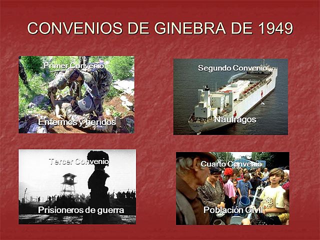 Firma de cuatro Convenios de Ginebra