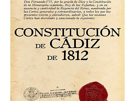 CONSTITUCIÓN DE CADÍZ.