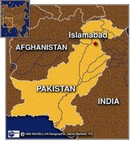 Identifies location in Pakistan