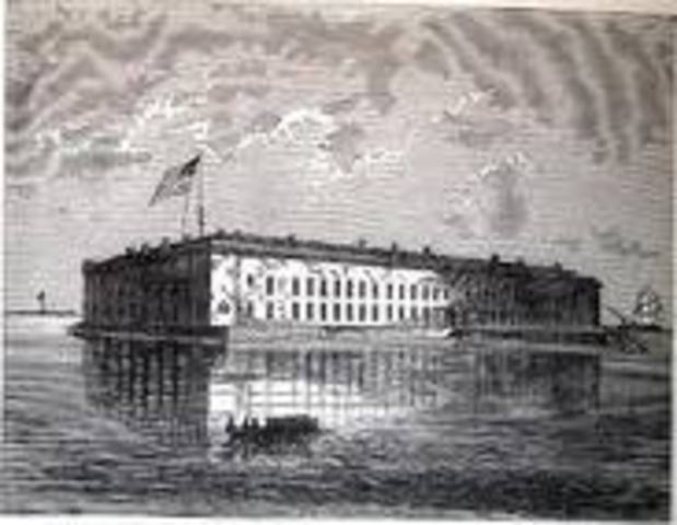 Fort Sumter Attacked
