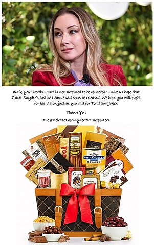 Gift Basket to Blair Rich