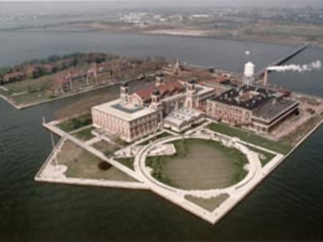 Ellis Island opened