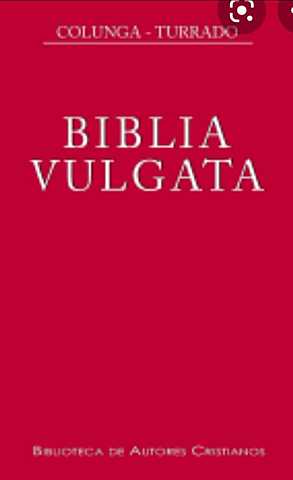 Jeronimo hace la traduciion al latin (Vulgata)