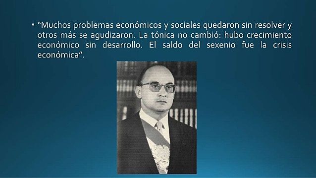 Periodo optimista política económica mexicana