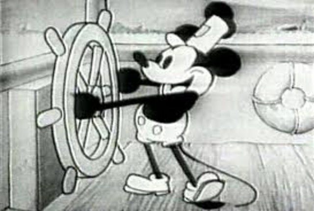 Mickey Mouse's screen debut