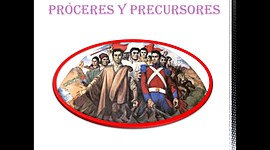 Timeline: proceres y precursores del peru