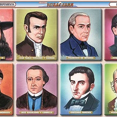 Timeline:  Precursores y Próceres