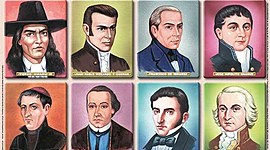 Timeline:  Precursores y Próceres