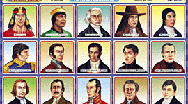 Timeline: PRÓCERES Y PRECURSORES DE LA INDEPENDENCIA DEL PERÚ