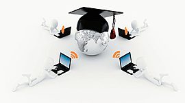 Timeline: Educación virtual y a distancia