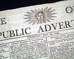 El Public Advertiser de Londres