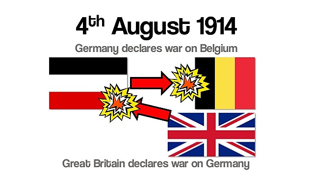 El Reino Unido declara la guerra a Alemania