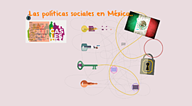 Timeline: Las políticas sociales en México en los gobiernos comprendidos entre 1940 y 2000.